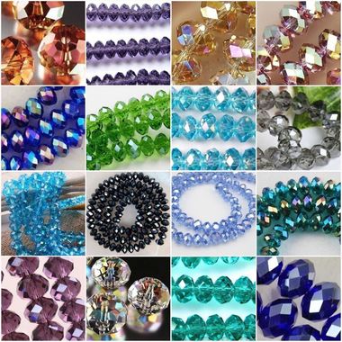 Gifts 4 All - 30pc Glass Crystal Beads - Your Choice of Color Gifts 4 All - 30pc Glass Crystal Beads - Your Choice of Color