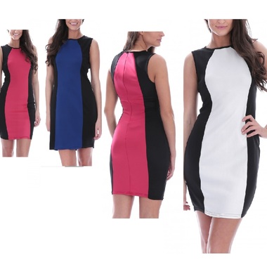 Gifts 4 All - Colorblock Tunic Dress -Your Choice of Color and Size Gifts 4 All - Colorblock Tunic Dress -Your Choice of Color and Size