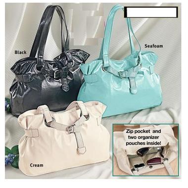 Gifts 4 All - Ladies Satchel Bag Black or Cream Gifts 4 All - Ladies Satchel Bag Black or Cream