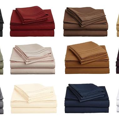 Gifts 4 All - 6 PC Sheet Set As Soft as Egyptian Cotton 1800 Thread Count Sheet Set Gifts 4 All - 6 PC Sheet Set As Soft as Egyptian Cotton 1800 Thread Count Sheet Set