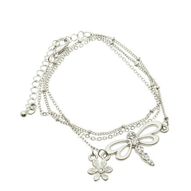 Gifts 4 All - Beautiful Dragonfly Bracelet Silver or Golden Gifts 4 All - Beautiful Dragonfly Bracelet Silver or Golden