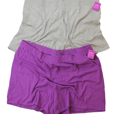Gifts 4 All - Plus size Woman Short in Purple Color Size 32W (5X) Gifts 4 All - Plus size Woman Short in Purple Color Size 32W (5X)
