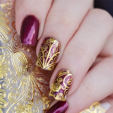 Gifts 4 All - Nail Sticker golden Gifts 4 All - Nail Sticker golden