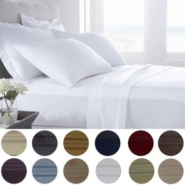 Gifts 4 All - 1800 Series Egyptian Comfort 6pc. Sheet set in 12 Color Gifts 4 All - 1800 Series Egyptian Comfort 6pc. Sheet set in 12 Color