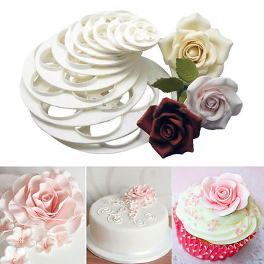 Gifts 4 All - 6PC - Sugar Craft Rose / Flower Making Tool Gifts 4 All - 6PC - Sugar Craft Rose / Flower Making Tool