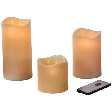 Gifts 4 All - Set of 3 Candle LED Light with Remote Gifts 4 All - Set of 3 Candle LED Light with Remote
